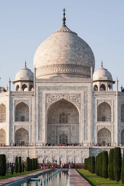 Taj Mahal: Taj Mahal Facade, Agra, Uttar Pradesh, India by Matteo Colombo