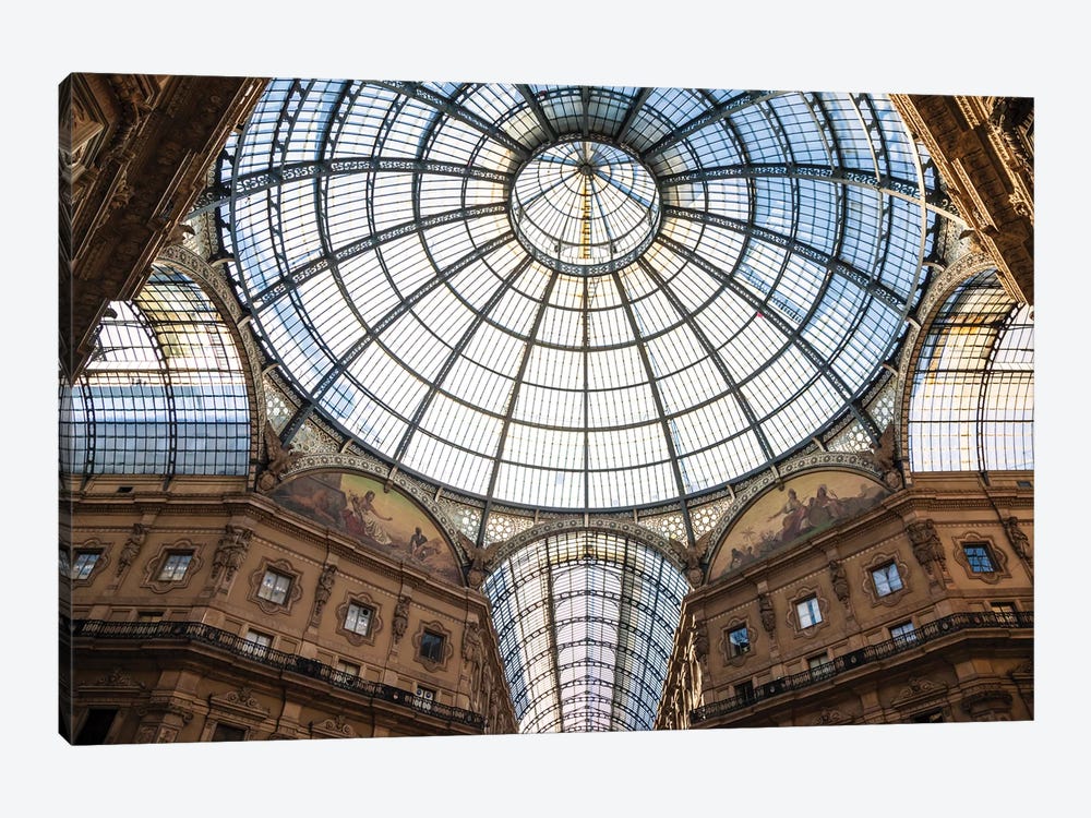 Galleria Vittorio Emanuele, Milan, Italy by Matteo Colombo 1-piece Canvas Art