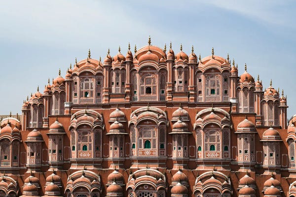 Castles & Palaces: Palace Of The Winds, Jaipur, Rajasthan, India I by Matteo Colombo