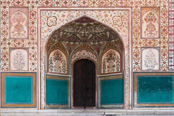Rajasthan: Ornate Portal, Amber Fort, Rajasthan, India by Matteo Colombo