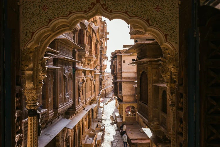 Old Palace Haveli, Jaisalmer, Rajasthan, India