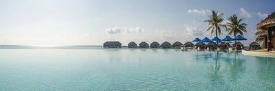 Canvas Print: Infinity Pool In A Luxury Resort by Matteo Colombo - thumbnail