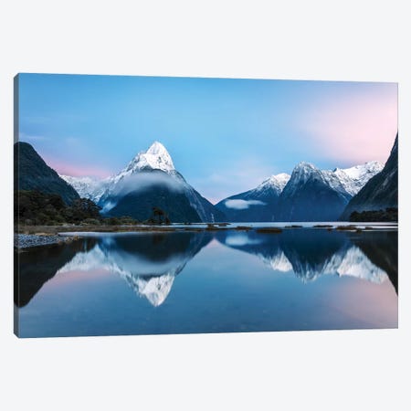 Milford Sound, New Zealand II Canvas Print #TEO222} by Matteo Colombo Canvas Art