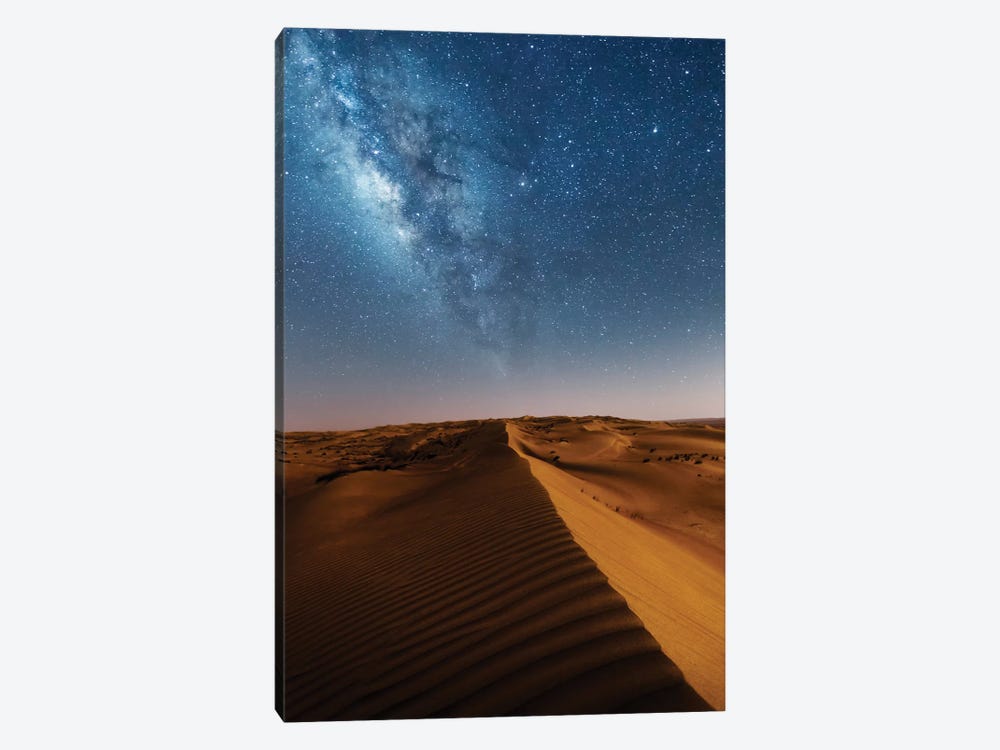 Milky Way And The Desert, Oman by Matteo Colombo 1-piece Canvas Art