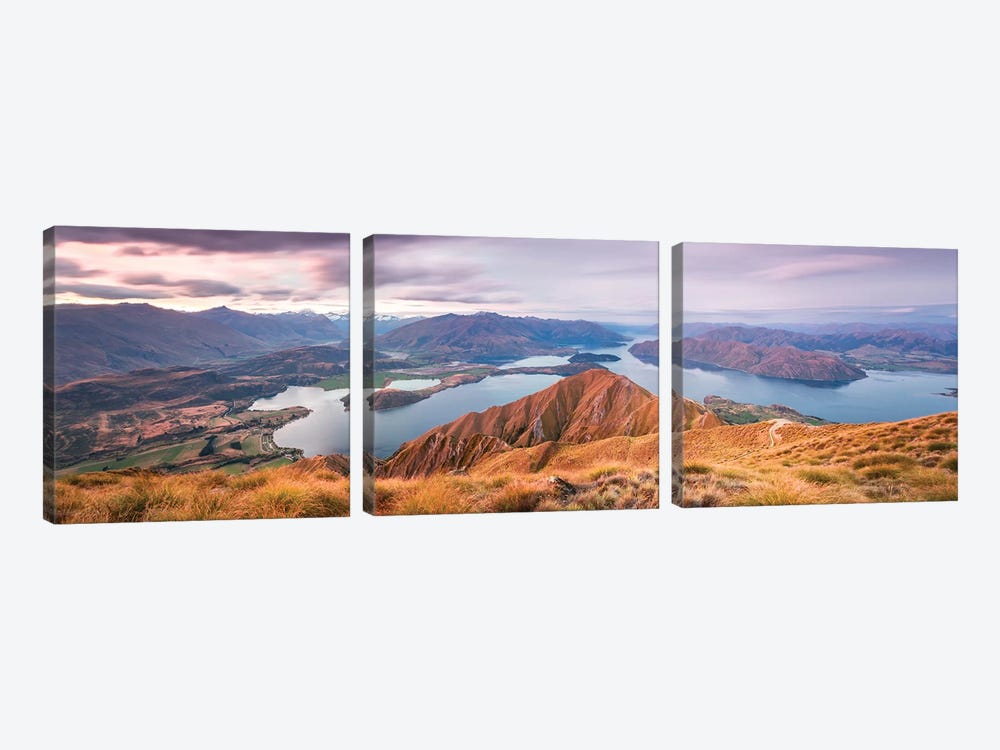 Mt. Roy, Wanaka, New Zealand by Matteo Colombo 3-piece Art Print