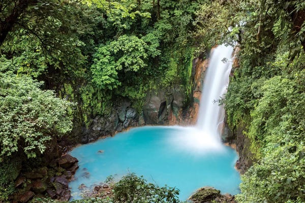 Matteo Colombo: Rio Celeste Waterfall, Costa Rica by Matteo Colombo