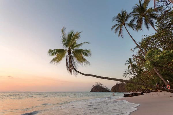 Central America: Sunset On Tropical Beach, Costa Rica by Matteo Colombo