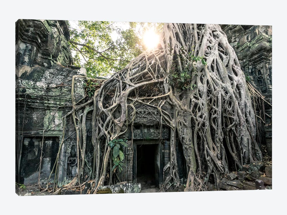 Temple In The Jungle, Angkor Wat, Cambodia by Matteo Colombo 1-piece Art Print