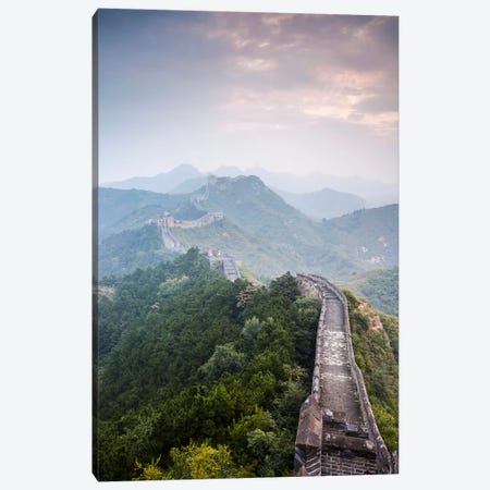 The Great Wall Of China Canvas Print #TEO265} by Matteo Colombo Canvas Art Print
