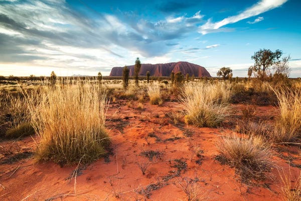 Photography: Uluru At Sunset, Australia by Matteo Colombo
