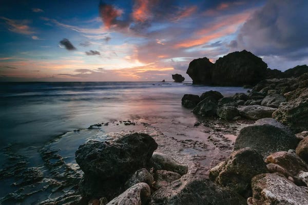 Rocky Beaches: Cattlewash Beach, Barbados, Lesser Antilles by Matteo Colombo