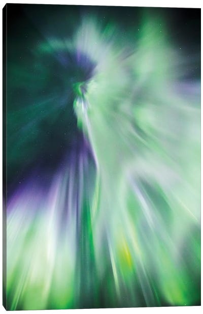 Aurora Borealis II Canvas Art Print - Aurora Borealis Art