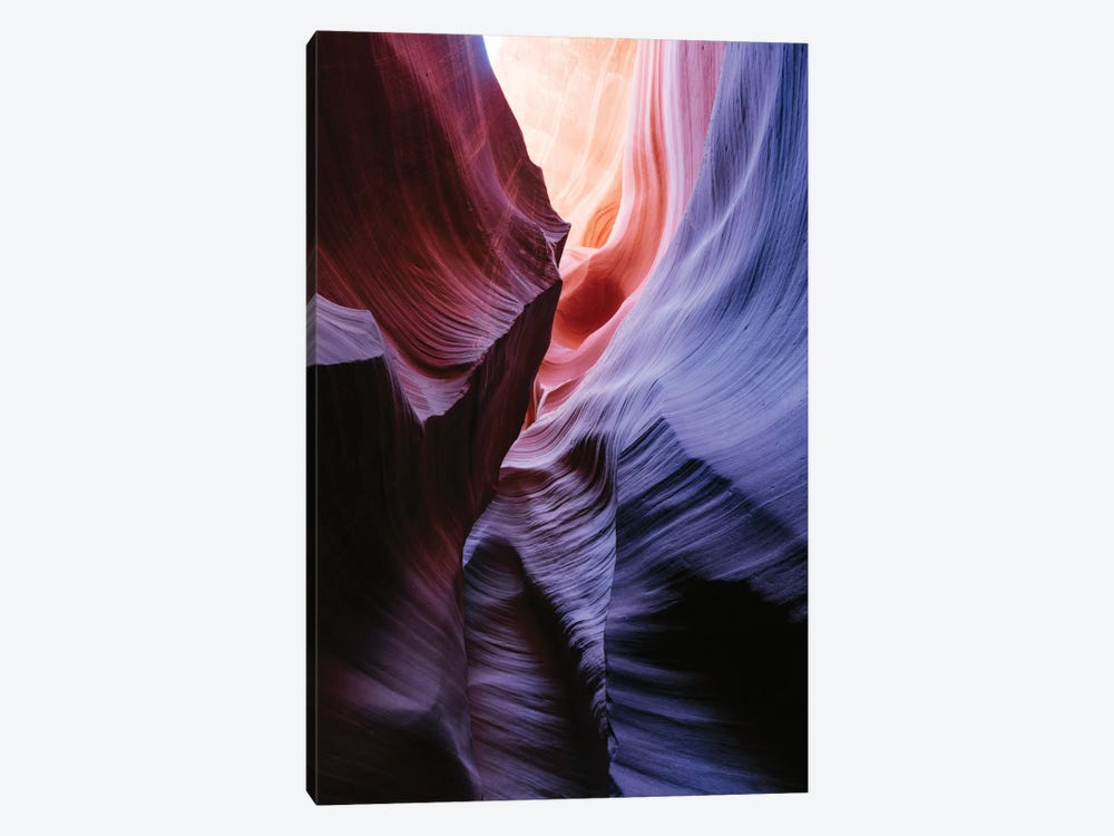 Color Temperature I, The Corkscrew, Antelope Canyon, Navajo Nation, Arizona, USA by Matteo Colombo 1-piece Canvas Wall Art