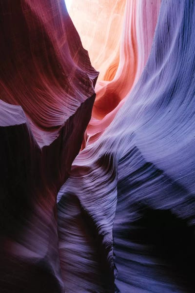 Matteo Colombo: Color Temperature I, The Corkscrew, Antelope Canyon, Navajo Nation, Arizona, USA by Matteo Colombo