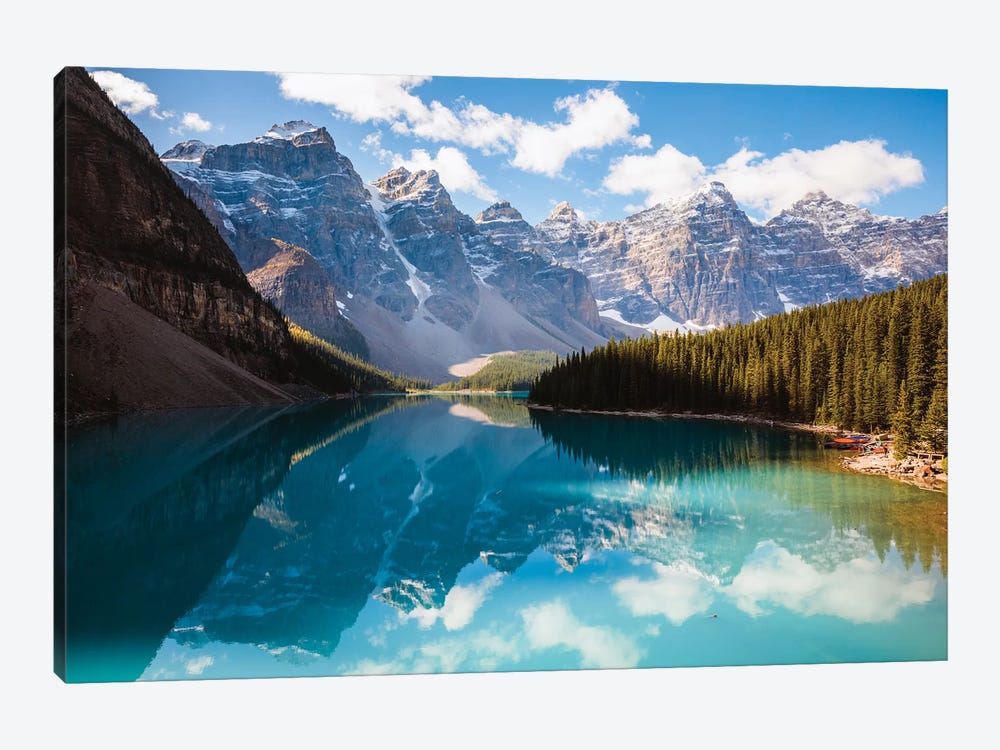 Moraine Lake And The Ten Peaks I by Matteo Colombo 1-piece Canvas Print