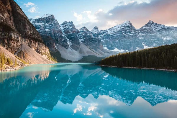Banff National Park: Moraine Lake Panoramic, Canada by Matteo Colombo