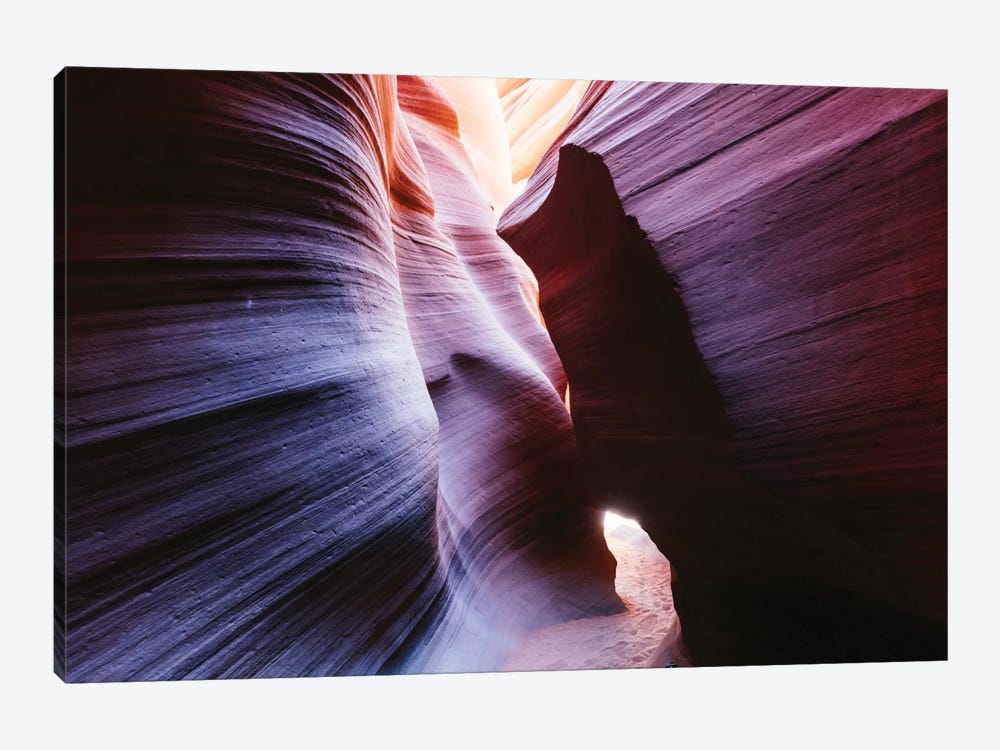 Color Temperature II, The Corkscrew, Antelope Canyon, Navajo Nation, Arizona, USA by Matteo Colombo 1-piece Canvas Art Print