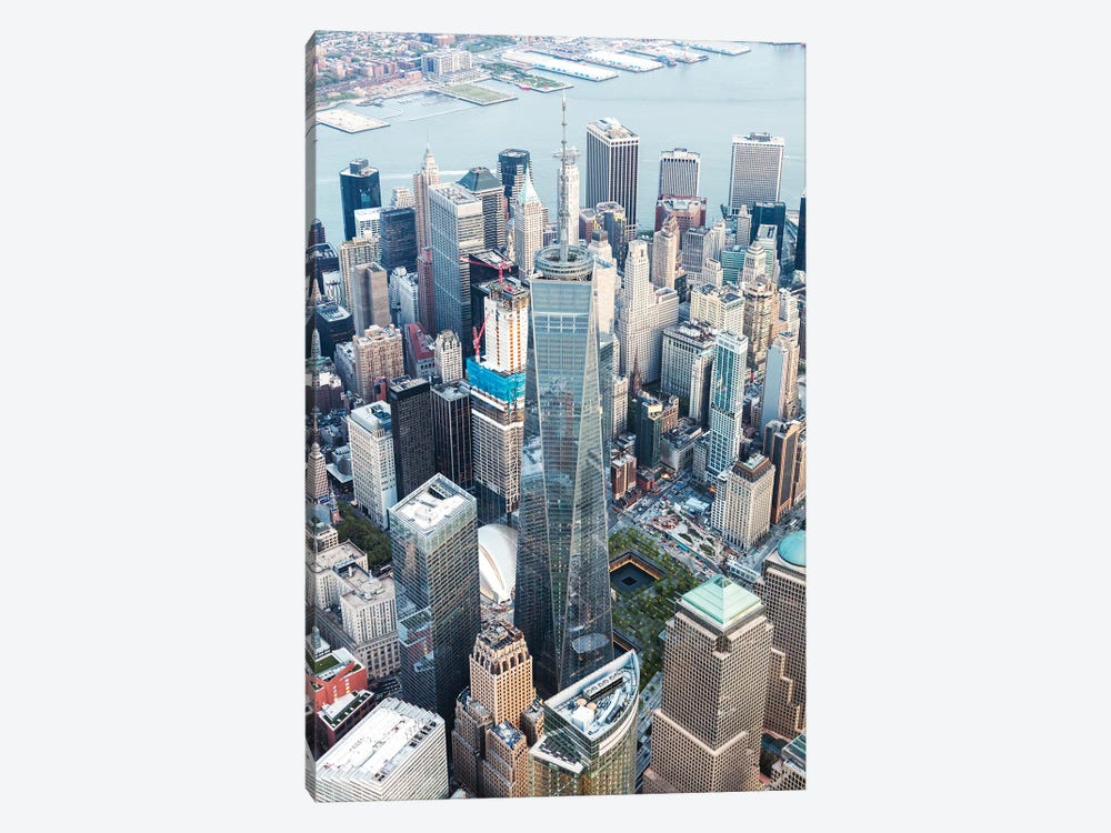 Aerial Of One World Trade Center, New York by Matteo Colombo 1-piece Canvas Wall Art