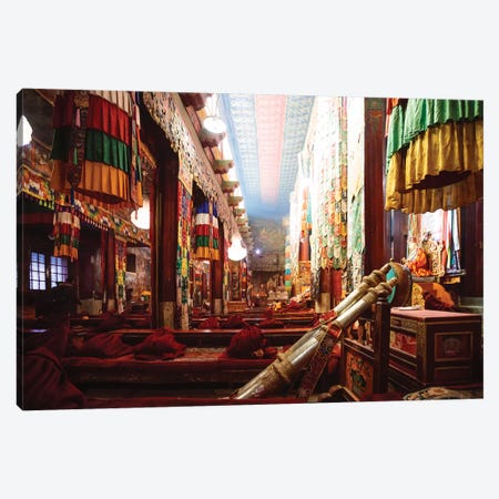 At The Monastery, Tibet Canvas Print #TEO347} by Matteo Colombo Canvas Wall Art