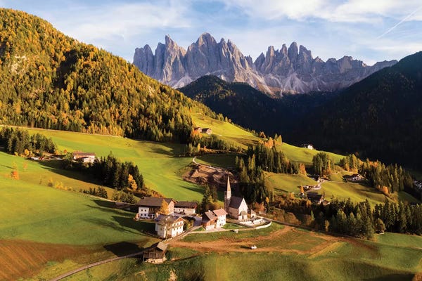 Autumn In The Dolomites, Italy