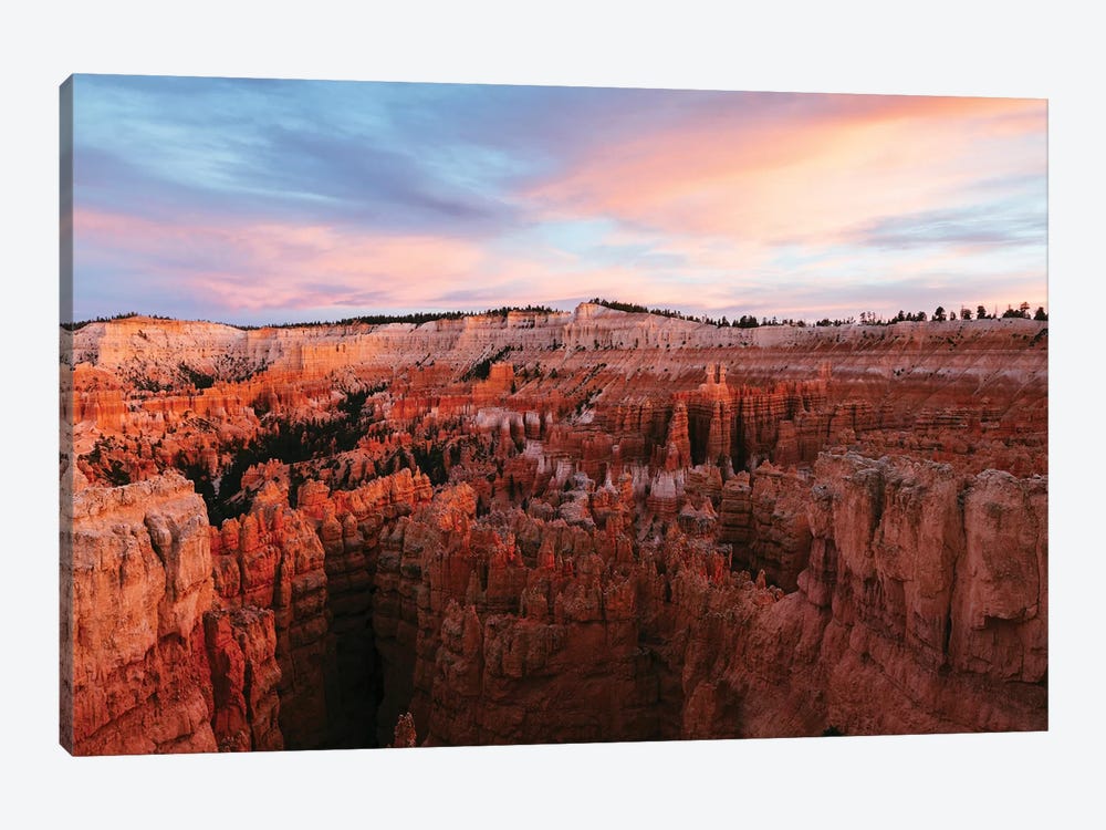 Awesome Sunset At Bryce Canyon by Matteo Colombo 1-piece Canvas Art