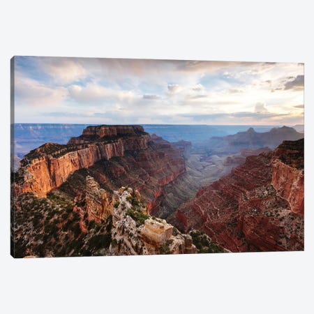 Cape Royal Sunset, Grand Canyon Canvas Print #TEO354} by Matteo Colombo Canvas Print