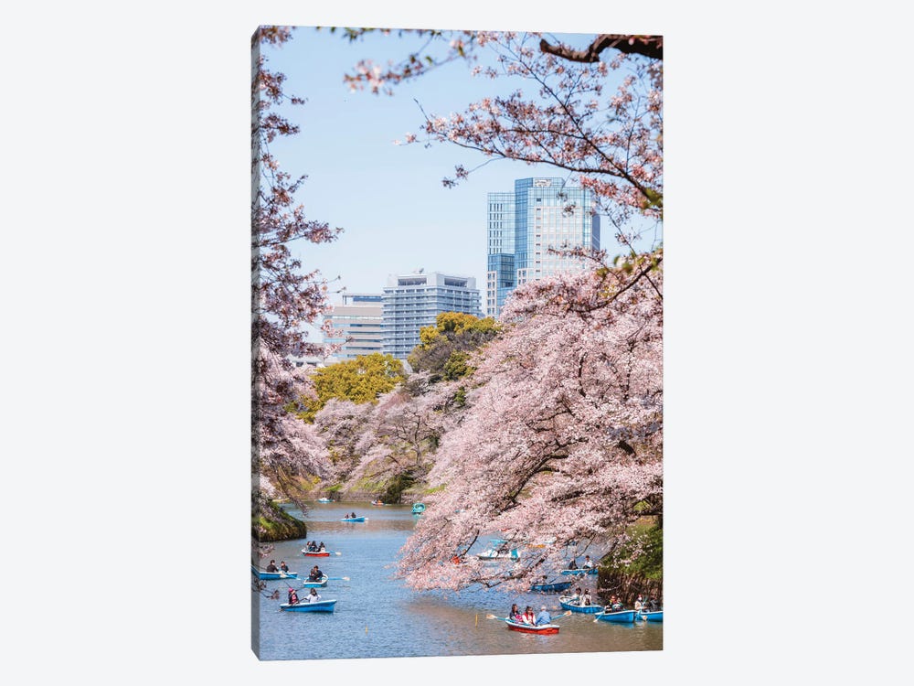 Cherry Blossom In Tokyo, Japan I by Matteo Colombo 1-piece Canvas Print