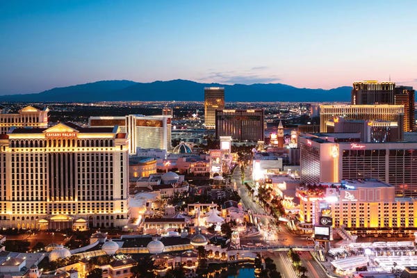 Matteo Colombo: Dawn Over The Strip, Las Vegas by Matteo Colombo