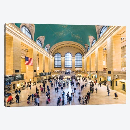 Grand Central Station, New York City Canvas Print #TEO374} by Matteo Colombo Canvas Art Print