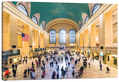 Grand Central Station, New York City Canvas Art Print - Industrial Art