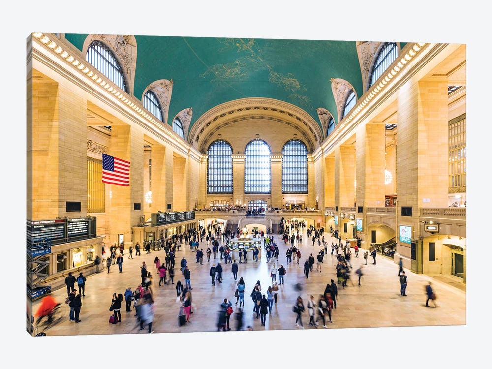 Grand Central Station, New York City by Matteo Colombo 1-piece Canvas Print