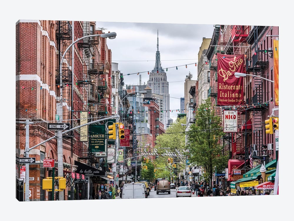 Little Italy, New York by Matteo Colombo 1-piece Canvas Wall Art