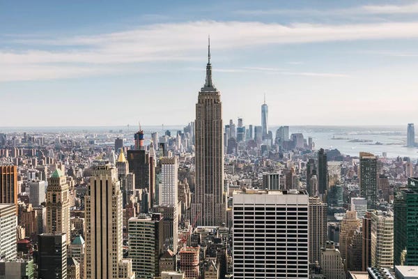 Matteo Colombo: Manhattan Skyline, New York City by Matteo Colombo