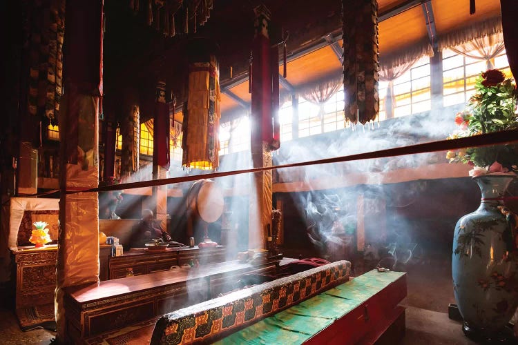 Mistical Monastery, Tibet by Matteo Colombo wall art