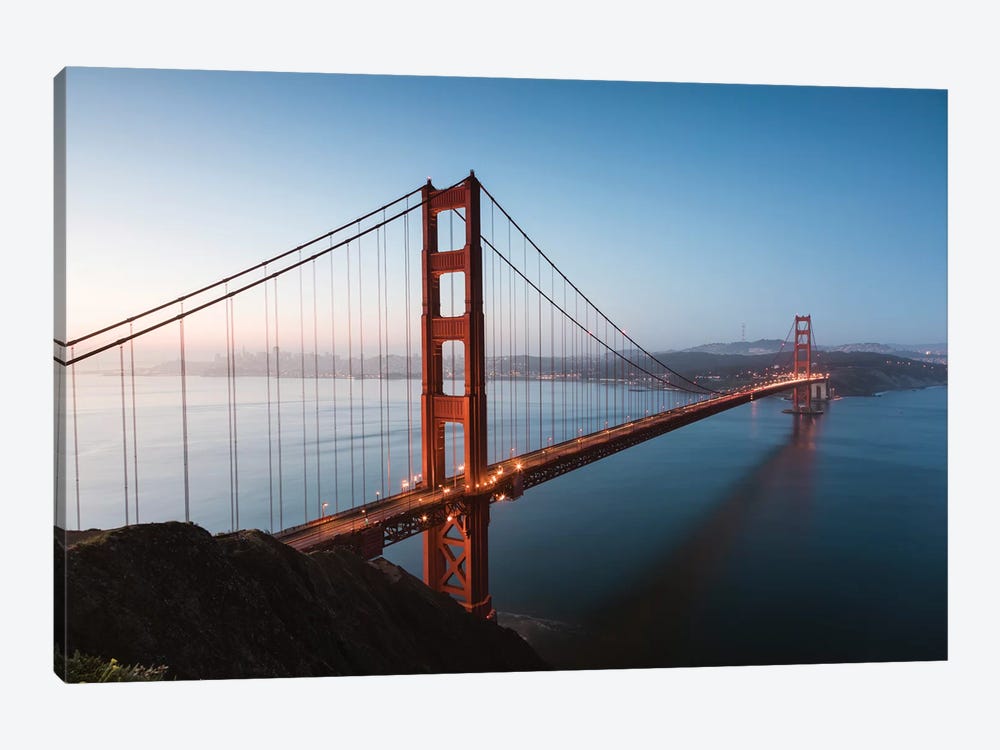 Morning At The Golden Gate by Matteo Colombo 1-piece Canvas Art