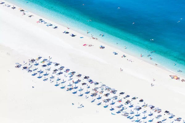 Aerial View Of Myrtos Beach I, Cephalonia, Ionian Islands, Greece