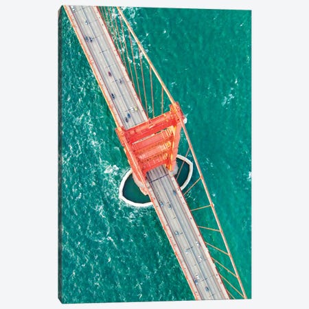 Over The Golden Gate II Canvas Print #TEO404} by Matteo Colombo Canvas Print