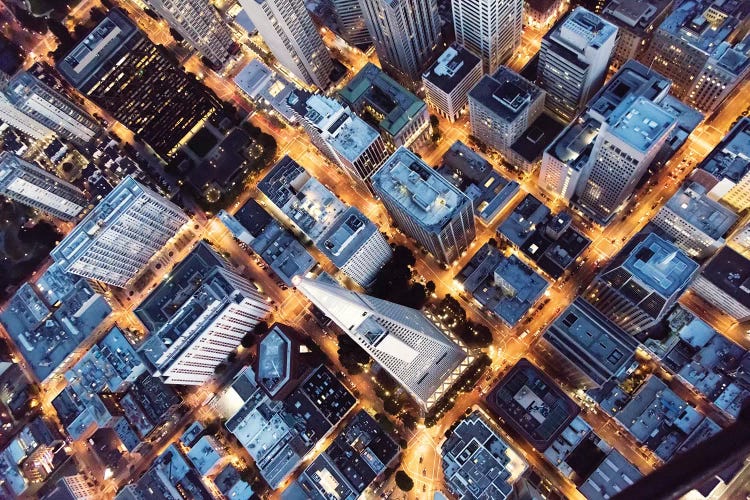 Over Transamerica Tower, San Francisco