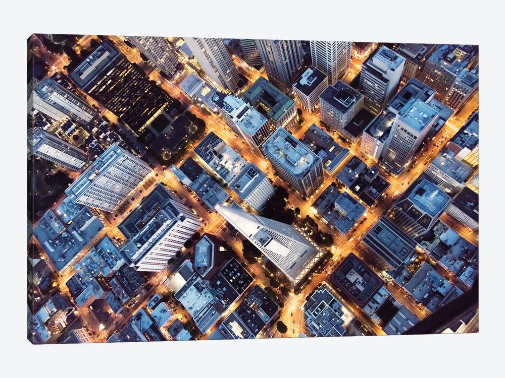 Over Transamerica Tower, San Francisco by Matteo Colombo 1-piece Canvas Wall Art