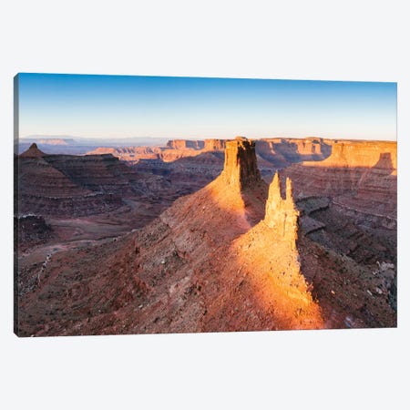 First Light, Canyonlands National Park, Utah, USA Canvas Print #TEO40} by Matteo Colombo Canvas Artwork