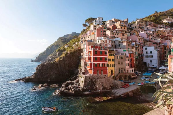 Coastal Villages & Towns: Riomaggiore, Cinque Terre, Italy I by Matteo Colombo