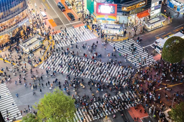 Japan: Shibuya Crossing, Tokyo, Japan by Matteo Colombo