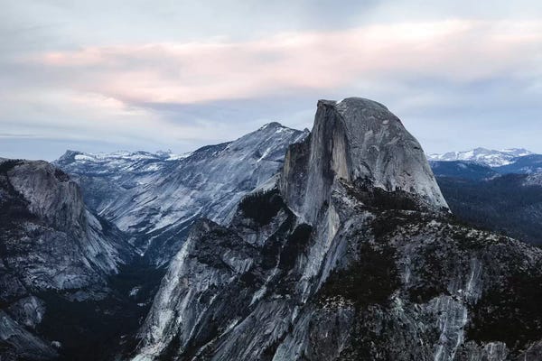 Yosemite National Park: Sunset Over Half Dome, Yosemite by Matteo Colombo