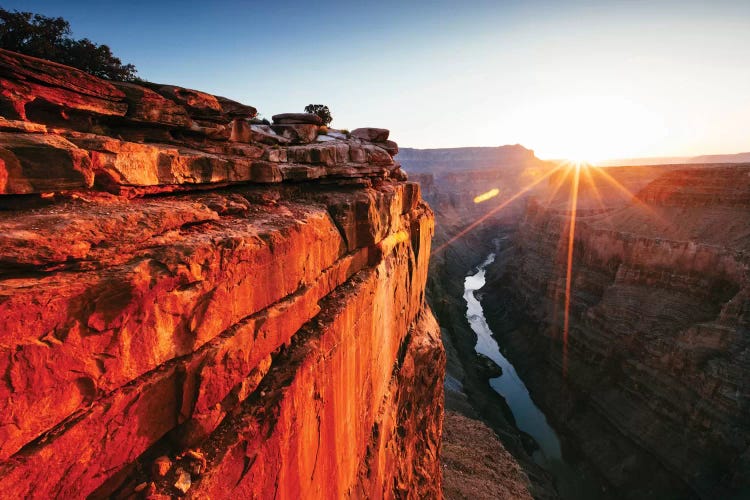 First Light, Toroweap Point, North Rim, Grand Canyon National Park, Arizona, USA by Matteo Colombo wall art