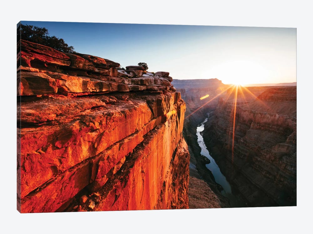 First Light, Toroweap Point, North Rim, Grand Canyon National Park, Arizona, USA by Matteo Colombo 1-piece Canvas Wall Art