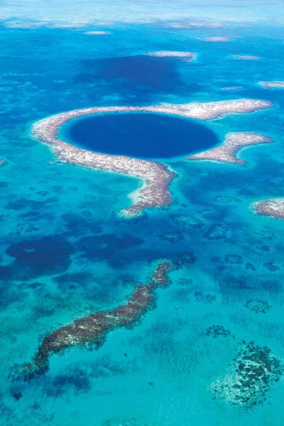 The Great Blue Hole, Belize II by Matteo Colombo canvas print