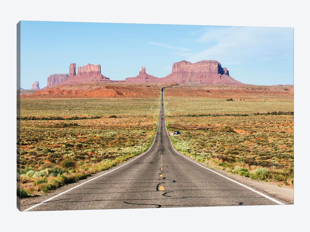 To The Monument Valley, Arizona by Matteo Colombo 1-piece Canvas Artwork