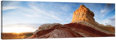 Ice Cream Knoll (Lollipop), White Pocket, Vermilion Cliffs National Monument, Arizona, USA Canvas Art Print - Canyon Art