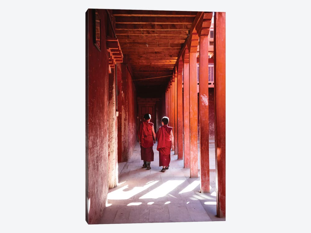 Two Young Monks, Nepal by Matteo Colombo 1-piece Canvas Artwork