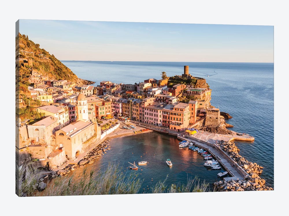 Vernazza, Cinque Terre, Italy I 1-piece Canvas Print